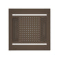 Hydrovive - 1-Function Modern Rain Shower Head - Brass