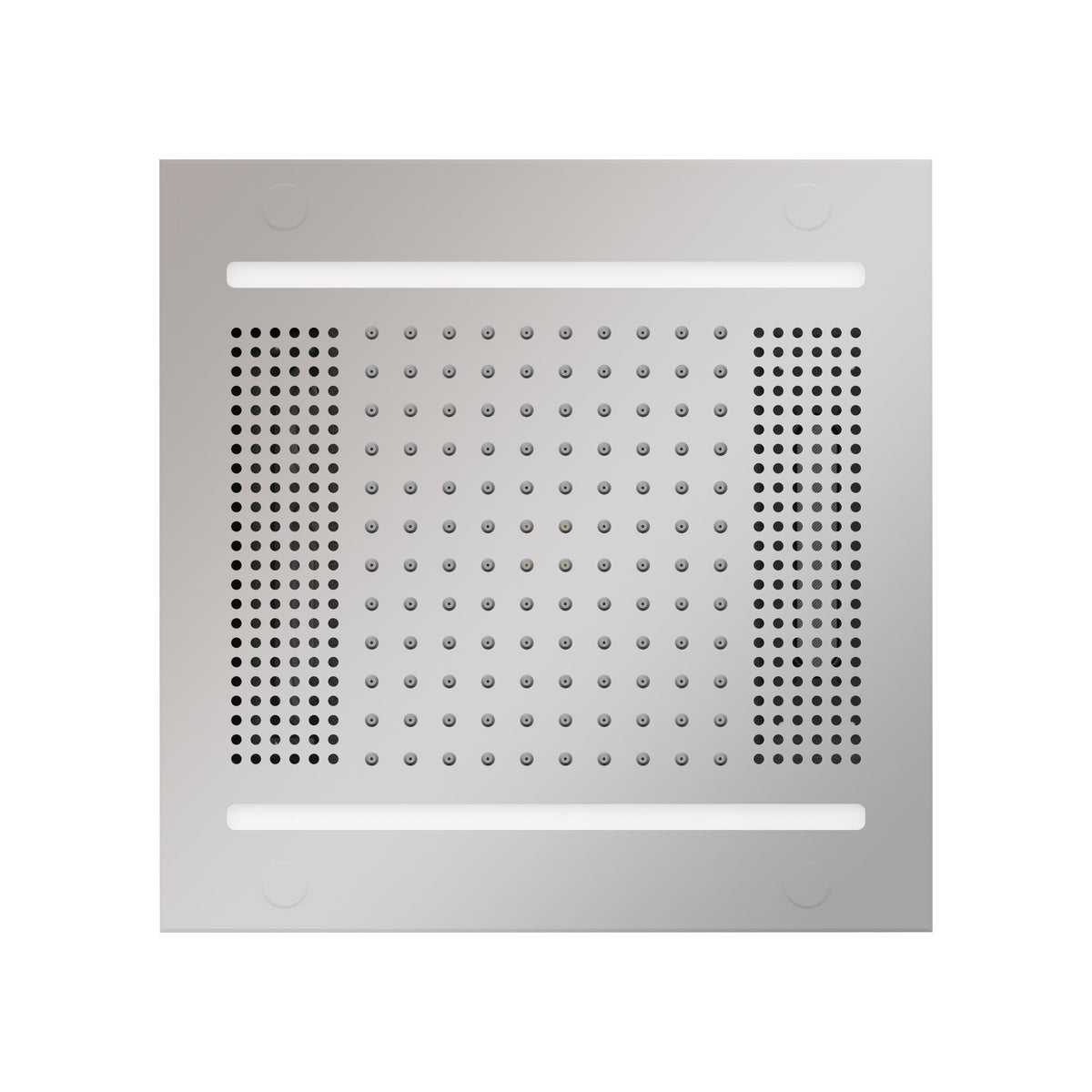 Hydrovive - 1-Function Modern Rain Shower Head - 3/8"