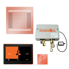 THERMASOL® TWPH1410US-COP Hydrovive Modern Shower Kit, LCD Display, Copper