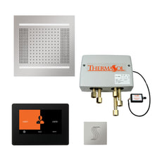THERMASOL® TWPH147S-PC Hydrovive Modern Shower Kit, LCD Display, Polished Chrome