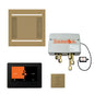 Hydrovive - Modern Shower Kit - Satin Brass - Ceiling Mount