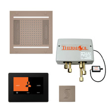 THERMASOL® TWPH147S-SN Hydrovive Modern Shower Kit, LCD Display, Satin Nickel