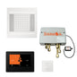 Hydrovive - Modern Shower Kit - White - Ceiling Mount
