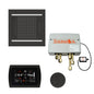 Hydrovive - Modern Shower Kit - Matte Black - Flush/Ceiling