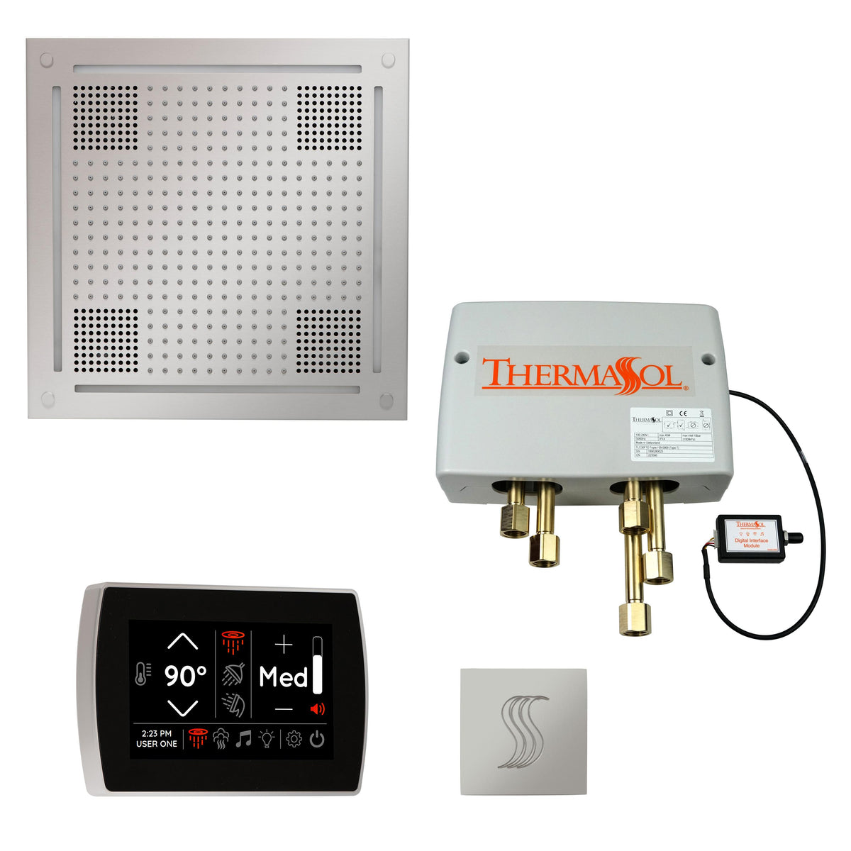 Hydrovive - Modern Shower Kit - TWPHSS-PC
