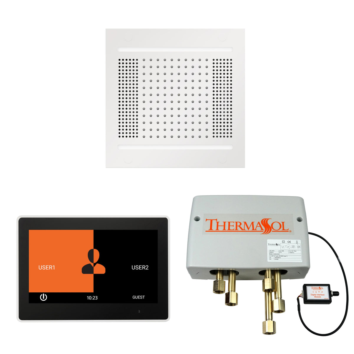 Hydrovive 14 - Shower Kit - WH14SP10S-WHT