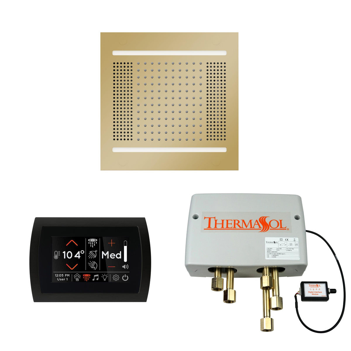 Hydrovive 14 - Shower Kit - WH14SPSR-PB