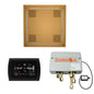 Hydrovive - Whspsr Modern Shower Kit - Antique Brass