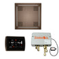 Hydrovive 18 - Shower Kit - Antique Nickel - LCD Display