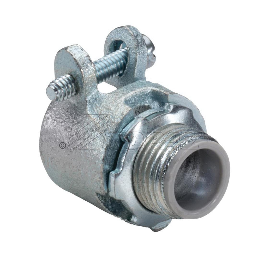 Straight Connector - 3/4" Trade - Malleable Iron