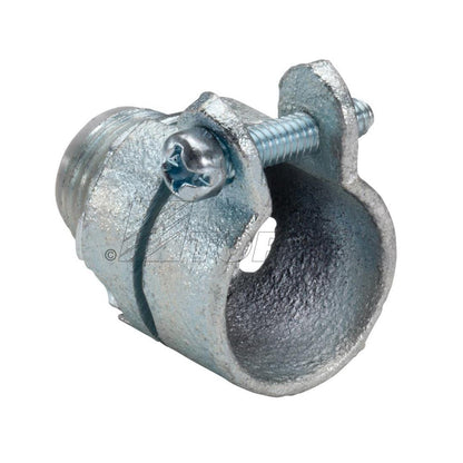 Straight Connector - 1" Trade - Malleable Iron