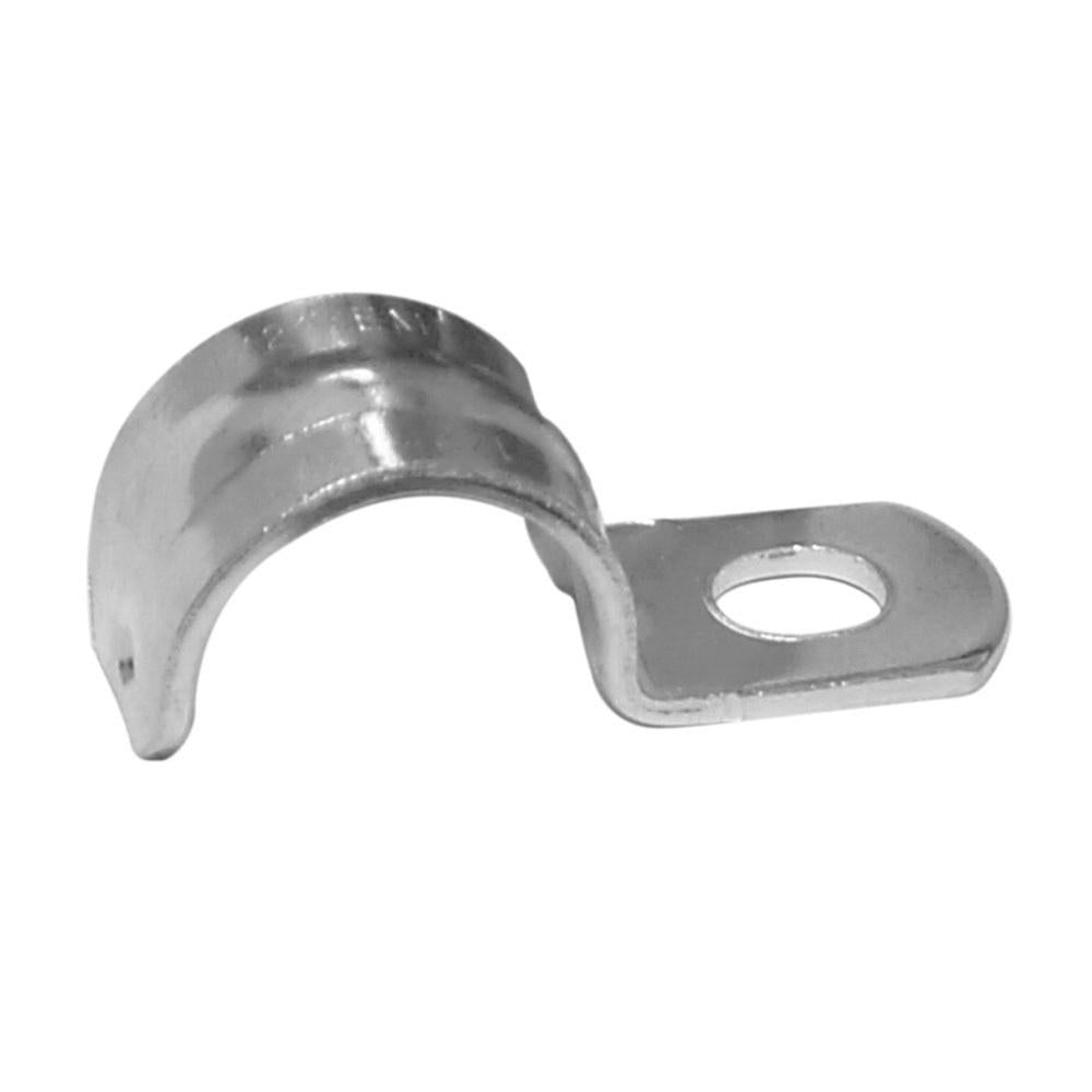 1-Hole Snap-On Conduit Strap - 3/4" - Steel