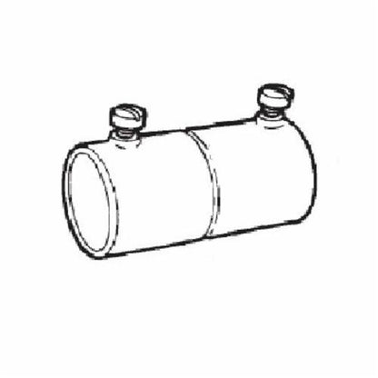 Concrete Tight Conduit Coupling - Zinc Plated