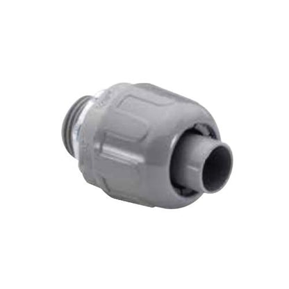 Straight Liquid Tight Connector - 1/2" Trade - Nylon 6.6