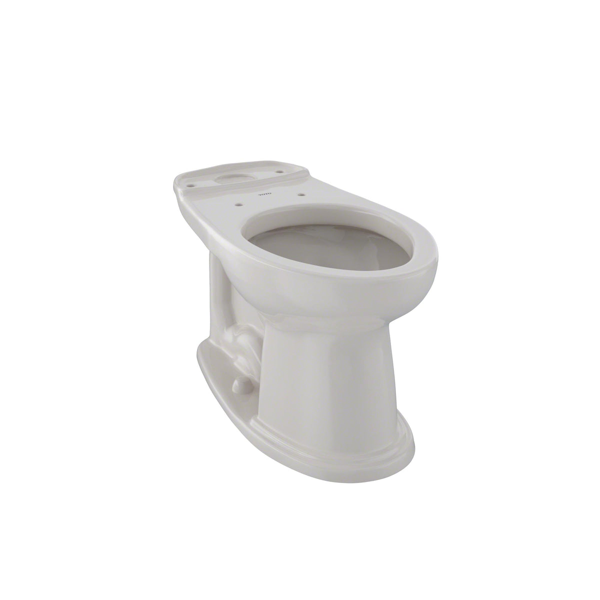 Toto® C754EF Elongated Front Shape, Toto® Elongated Front Shape, 12 in Rough-In, 16-1/8 in H Rim, 2-1/8 in Trapway