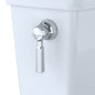 Toto® CST404CUF#51 2-Piece Universal Height Close Coupled Toilet With Left-Hand Chrome Trip Lever, Promenade® II, Elongated Bowl, 17-1/4 in H Rim, 12 in Rough-In, 1 gpf, Ebony