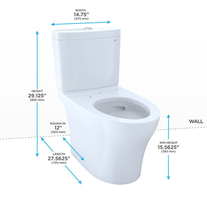 Aquia - Iv 2-Piece Toilets - MW4483074CEMFGN#01