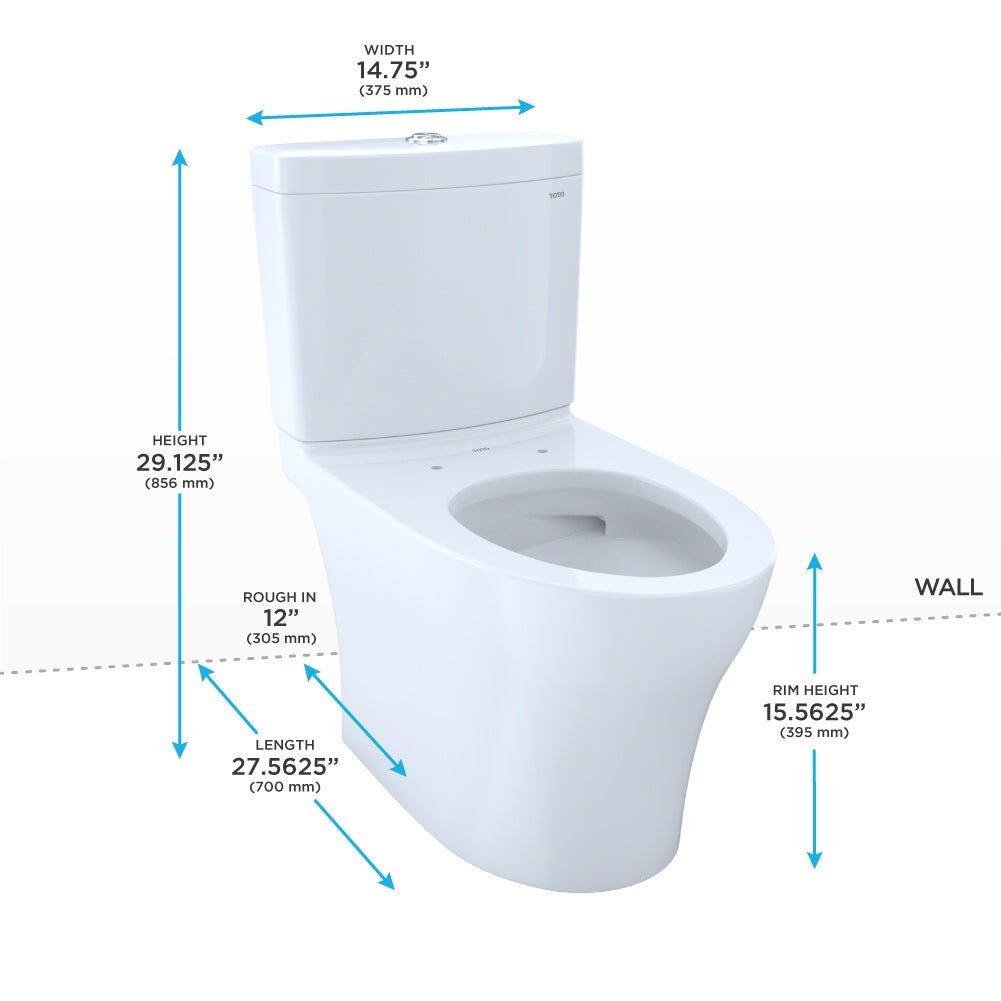 Washlet+ - Aquia Iv 1-Piece Toilets - Floor Mount
