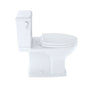 Toto® CST494CEMFRG#01 2-Piece Elegant Universal Height Close Coupled Toilet With Right-Hand Trip Lever, Elongated Bowl, 17-1/4 in H Rim, 12 in Rough-In, 0.9/1.28 gpf, Cotton White, Import