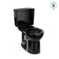 Toto® CST775CEF#51 Universal Height 2-Piece Toilet, Drake®, Round Bowl, 16-1/8 in H Rim, 12 in Rough-In, 1.28 gpf, Ebony, Import
