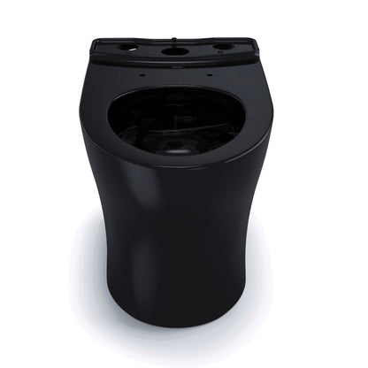 Aquia Iv - Skirted Universal Height Toilet Bowl - Ebony