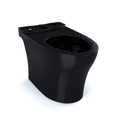 Aquia Iv - Skirted Universal Height Toilet Bowl - Ebony