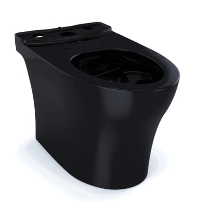 Aquia Iv - Skirted Universal Height Toilet Bowl - Ebony
