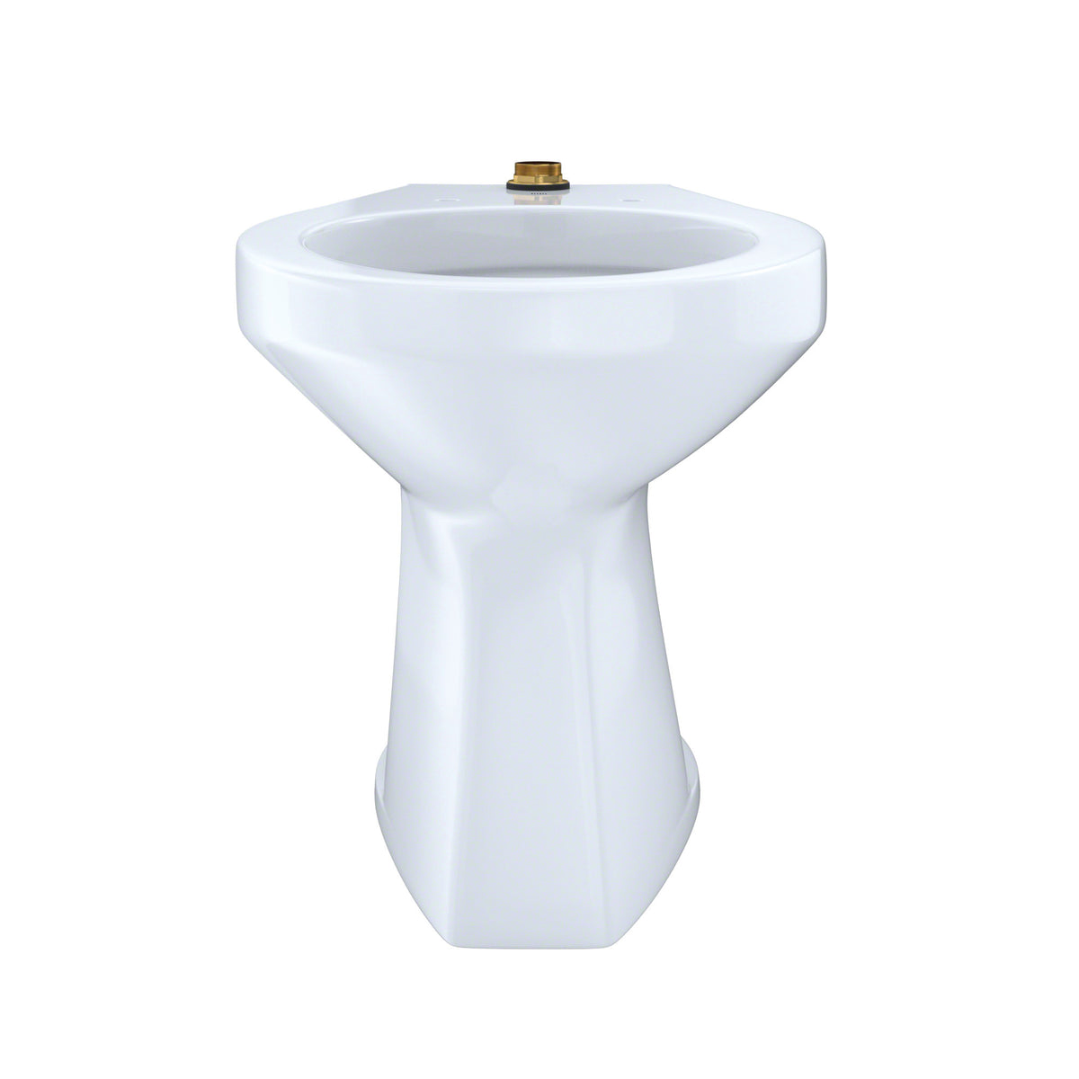 Toto® CT705ULNG#01 1-Piece Toilet With CEFIONTECT® Ceramic Glaze, Elongated Bowl, 17-1/2 in H Rim, 10 in Rough-In, 1 gpf, Cotton White, Import