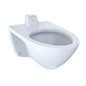 Toto® CT708UV#01 Ultra-High-Efficiency Flushometer Toilet, Elongated Bowl, 16 in H Rim, 1 gpf, Cotton White, Import