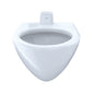 Toto® CT708UVG#01 Ultra-High-Efficiency Flushometer Toilet With CEFIONTECT® Ceramic Glaze, Elongated Bowl, 16 in H Rim, 1 gpf, Cotton White, Import