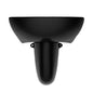 Toto® LHT241.8#51 LHT241.8 Supreme® Elegant Lavatory With Rear Overflow and Shroud, Oval Shape, 8 in Faucet Hole Spacing, 22-7/8 in W x 19-5/8 in D, Wall Mounting, Vitreous China, Ebony, Import