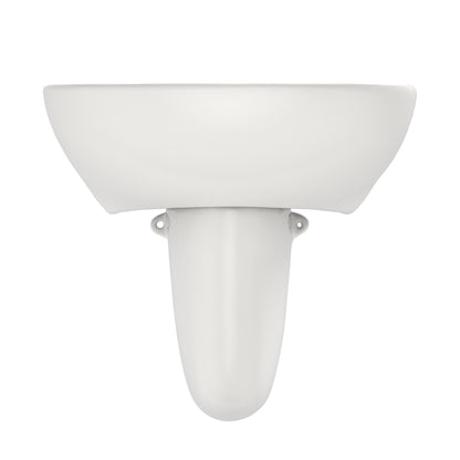 Toto® LHT241G Elegant Lavatory With Rear Overflow and Shroud