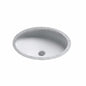 Curva - 22" Bathroom Sink with Rear Overflow - Undermount
