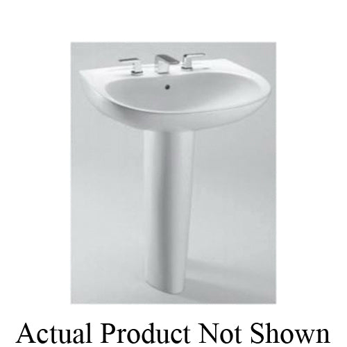 Toto® LT242.4G Elegant Lavatory With Rear Overflow