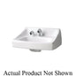 Toto® LT307A#01 LT307A Lavatory With Consealed Front Overflow and Left Side Soap Dispenser Hole, Rectangle Shape, 20-7/8 in W x 18 in D x 11-1/8 in H, Wall Mounting, Vitreous China, Cotton