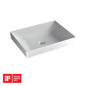 Toto® LT475GR#01 Kiwami® Vessel Bathroom Sink With CEFIONTECT® Ceramic Glaze, Kiwami®, Rectangle Shape, 14.9375 in L x 19.688 in W x 2.75 in H, Above-Counter Mount, Ceramic, Cotton White, Import