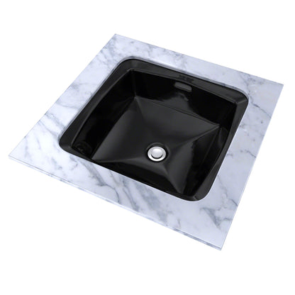 Connelly - 17" Modern Bathroom Sink with Rear Overflow