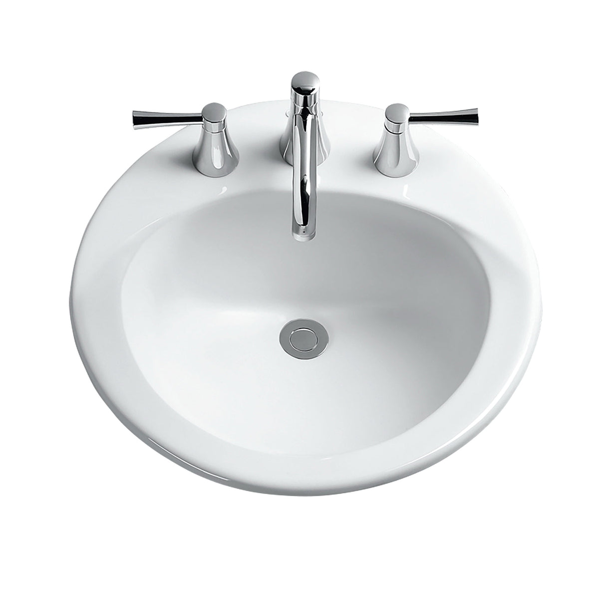 Ultimate - Modern Self-Rimming Bathroom - Vitreous China