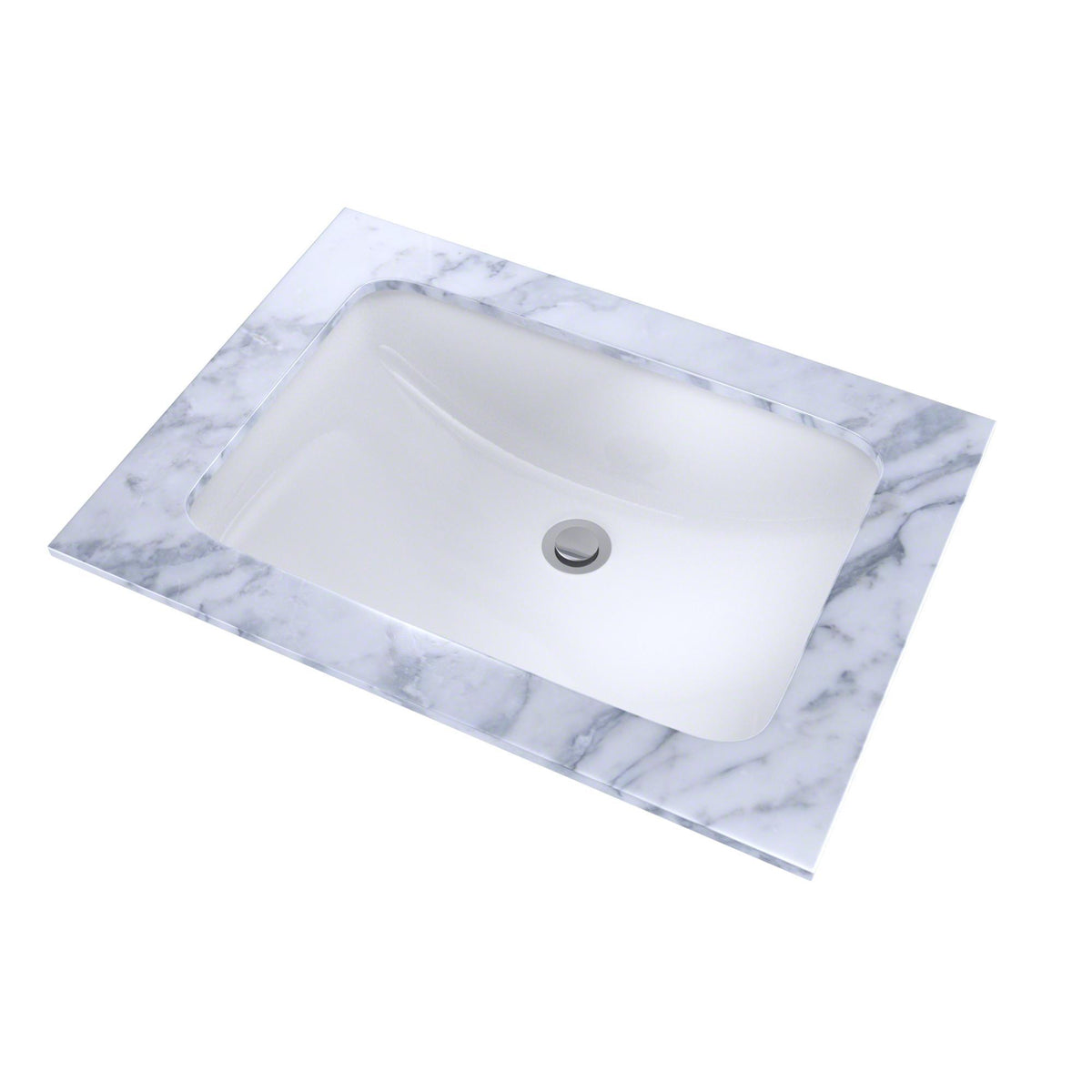 LT542G - 20-7/8" Modern Bathroom Sink with Rear Overflow