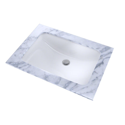 LT542G - 20-7/8" Modern Bathroom Sink with Rear Overflow