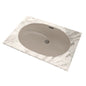 LT546G - 21-5/8" Modern Bathroom Sink with Rear Overflow