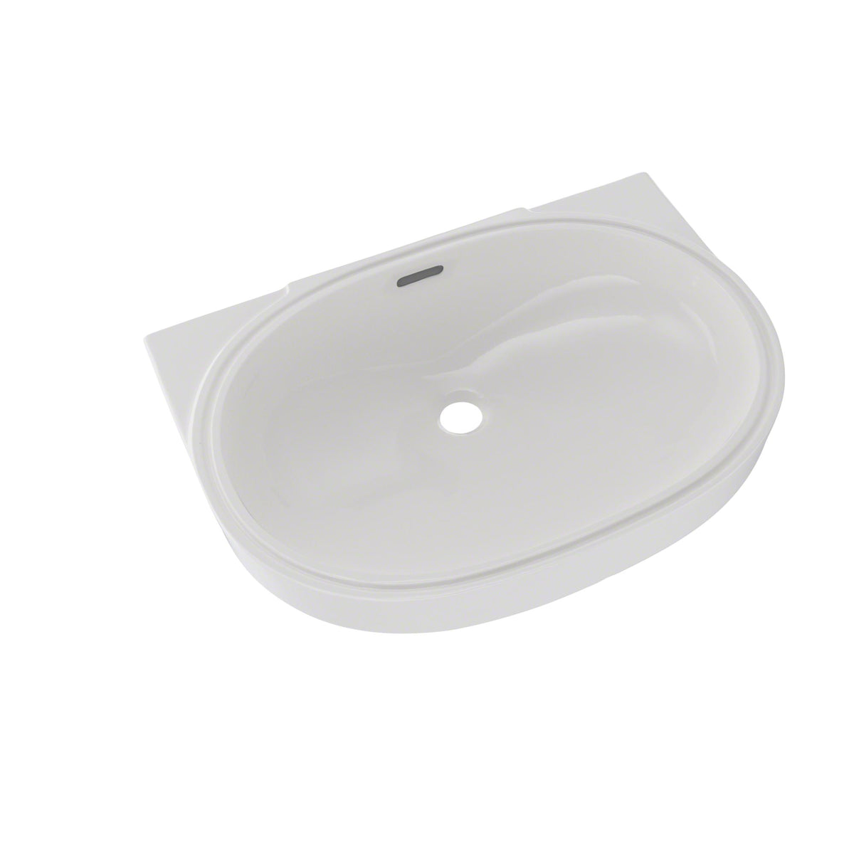 LT546G - 21-5/8" Modern Bathroom Sink with Rear Overflow