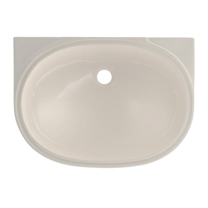 LT546G - 21-5/8" Modern Bathroom Sink with Rear Overflow