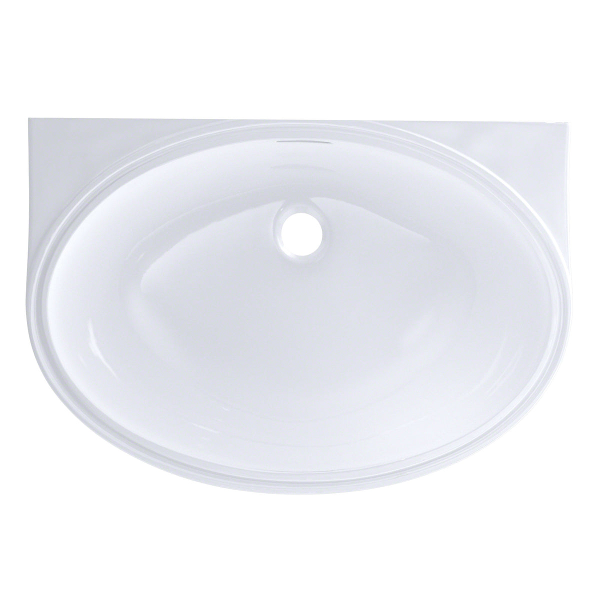 LT548G - 23-5/8" Modern Bathroom Sink with Rear Overflow