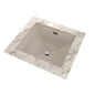 Legato - 19" Bathroom Sink with Rear - Undermount