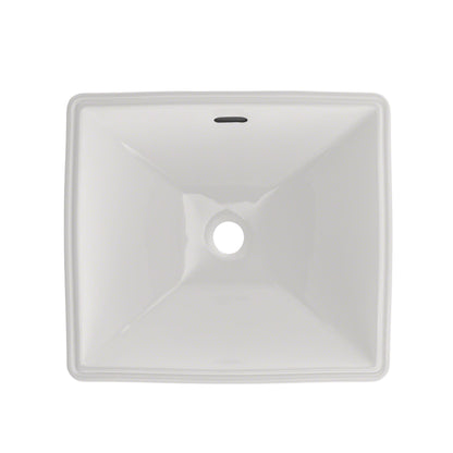 Legato - 19" Bathroom Sink with Rear - Undermount