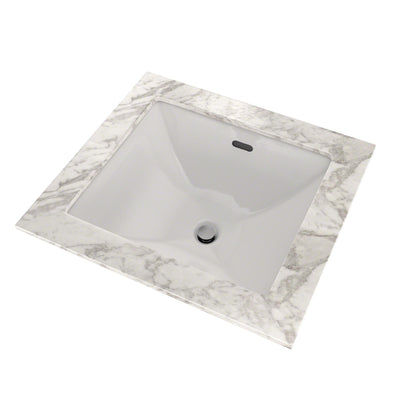Legato - 19" Bathroom Sink with Rear - Undermount