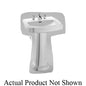 Guinevere - Elegant Bathroom with Rear Overflow - Wall Mount