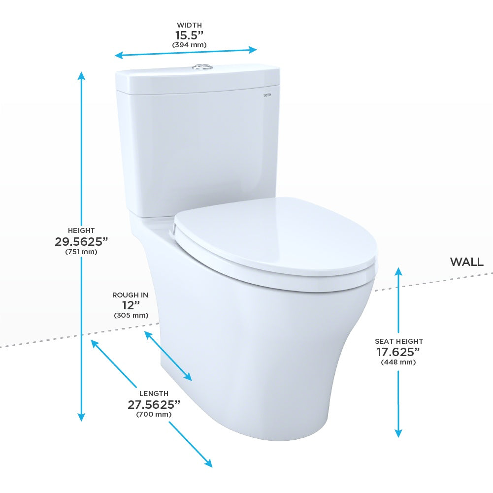 Aquia - Iv 2-Piece Toilets - Colonial