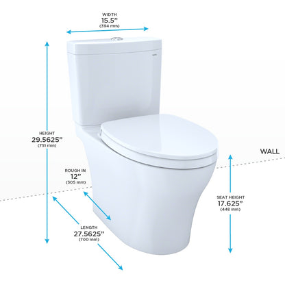 Aquia - Iv 2-Piece Toilets - Colonial